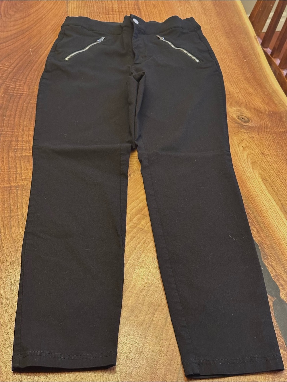 Ricki's Black Stretch Waistband Pants SZ8